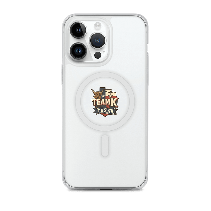Team K Texas Clear Case for iPhone product image (2)