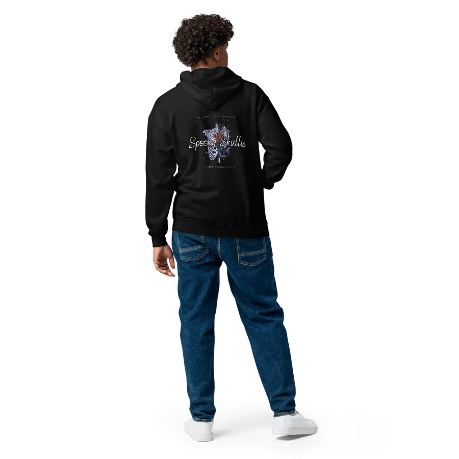 Spooky Skullie Podcast Zipper Hoodie product image (5)