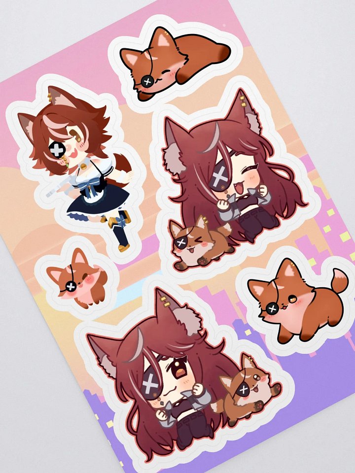 Crisis & Grippers Sticker Set product image (1)