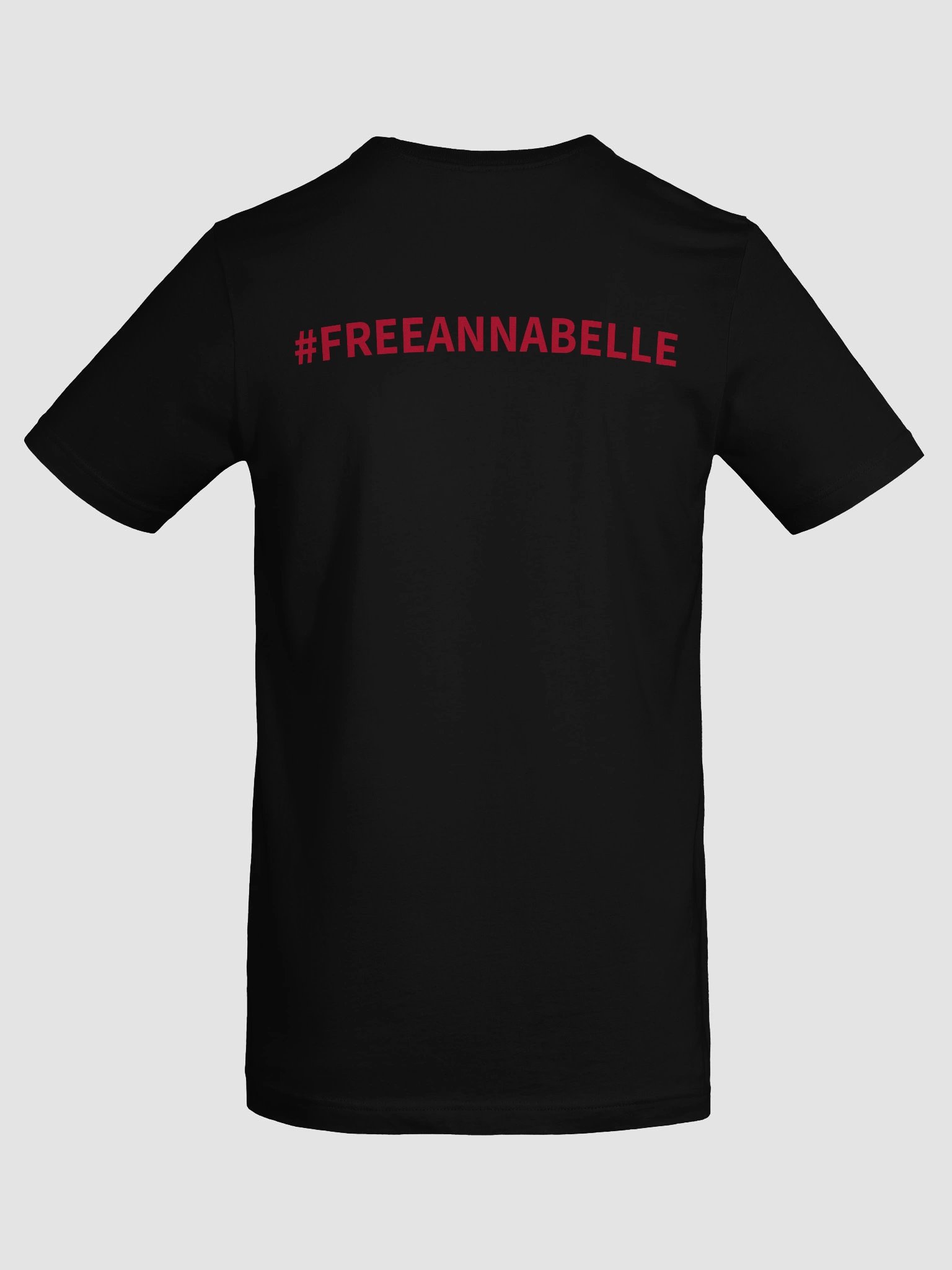 Logo Tshirt with #FreeAnnabelle on Back product image (8)
