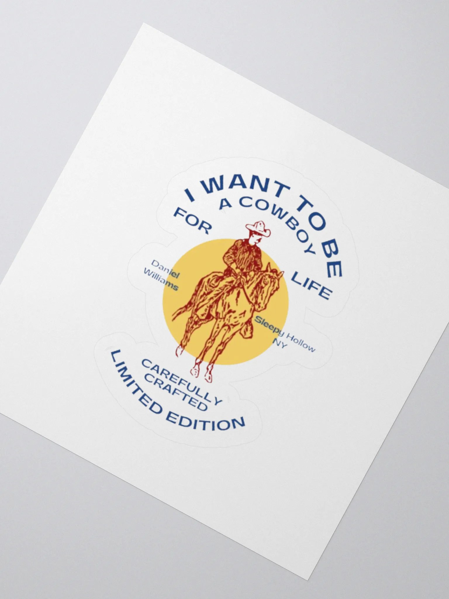 Cowboy For Life Stickers product image (6)