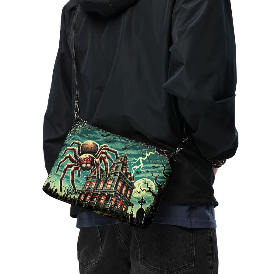 Giant Spider Haunted House Crossbody Bag - Spooky Purse product image (9)