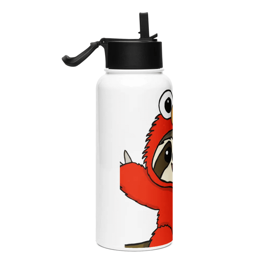 Stainless Steel Water bottle With Straw - Elmo product image (4)