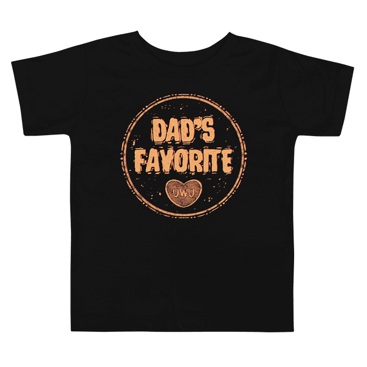 Dad's Favorite(Gold Text) Toddler Shirt product image (1)