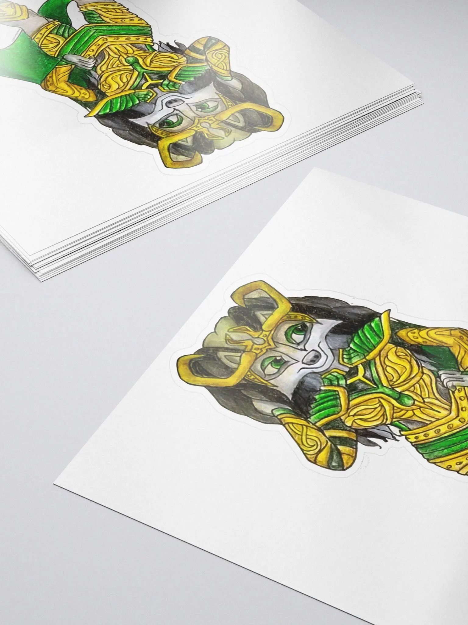 Lady Mischief Badger Sticker product image (5)