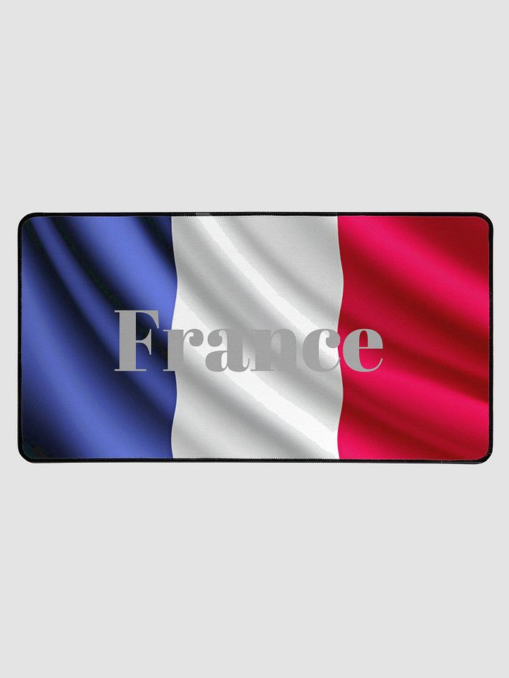 Desk Mat 15.5" x 31.5" France Flag product image (1)
