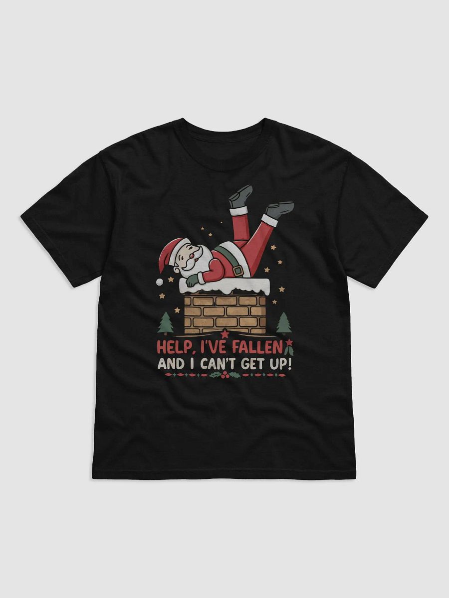 Santa Stuck in Chimney T-Shirt product image (1)
