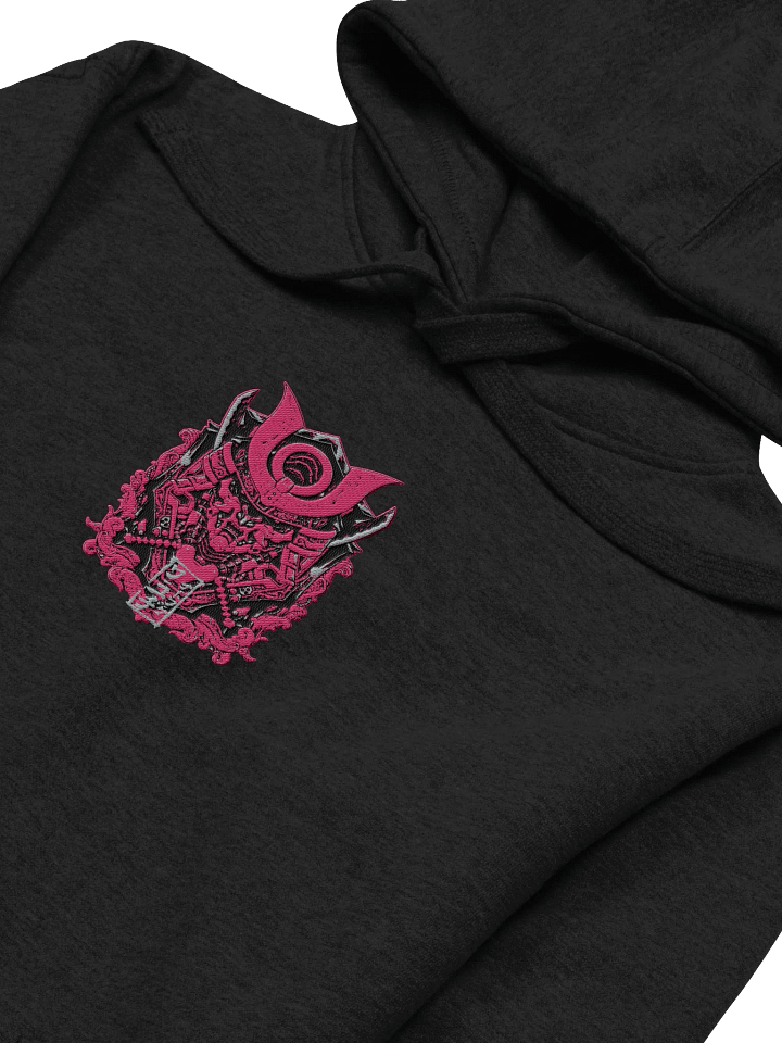 Samurai Helmet Center Embroidered Hoodie product image (2)