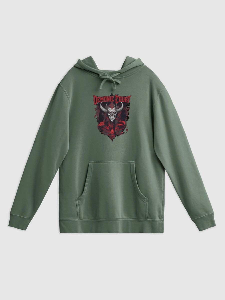 BTW Demonic Court pigment dyed womens hoodie product image (11)