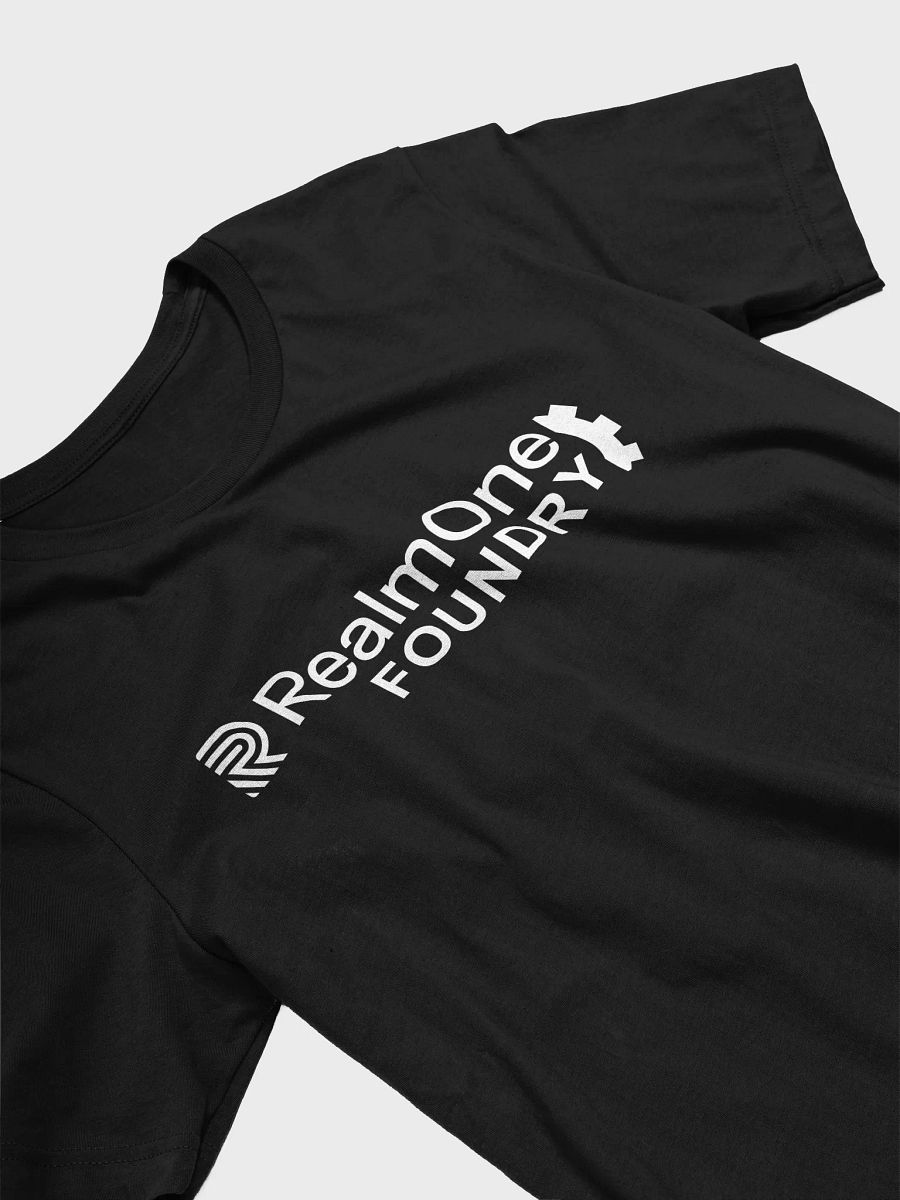 RO Bella + Canvas Unisex Foundry Logo Tee [All White Logo] product image (3)
