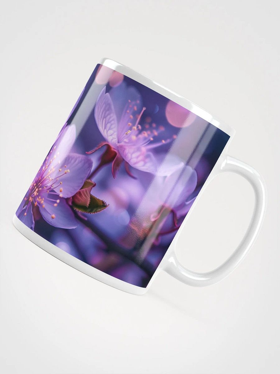 Hibiscus Bloom Bliss White Glossy Mug product image (12)