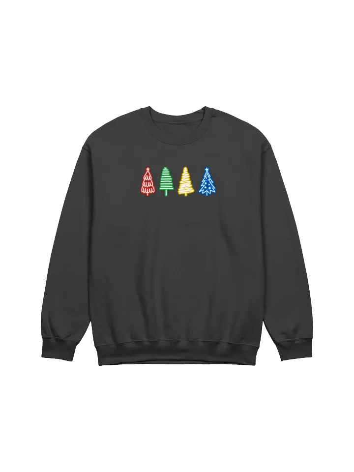 Neon Christmas Tree Sweatshirt 3545 product image (4)