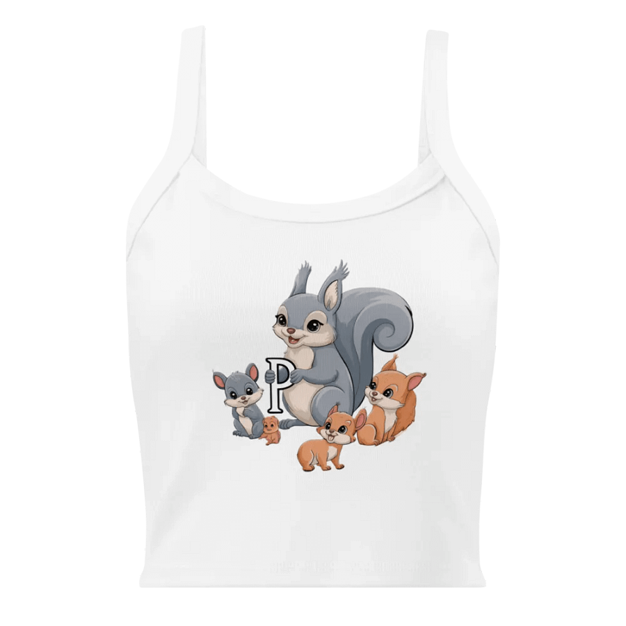 Cheerful Squirrel Party Tank Top product image (1)