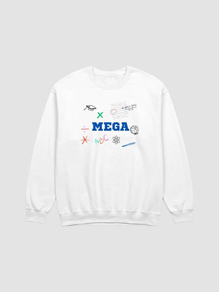 MEGA Education Crewneck Sweatshirt (Light) product image (1)