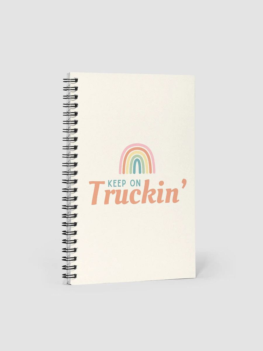 Keep On Truckin' Rainbow Notebook product image (1)