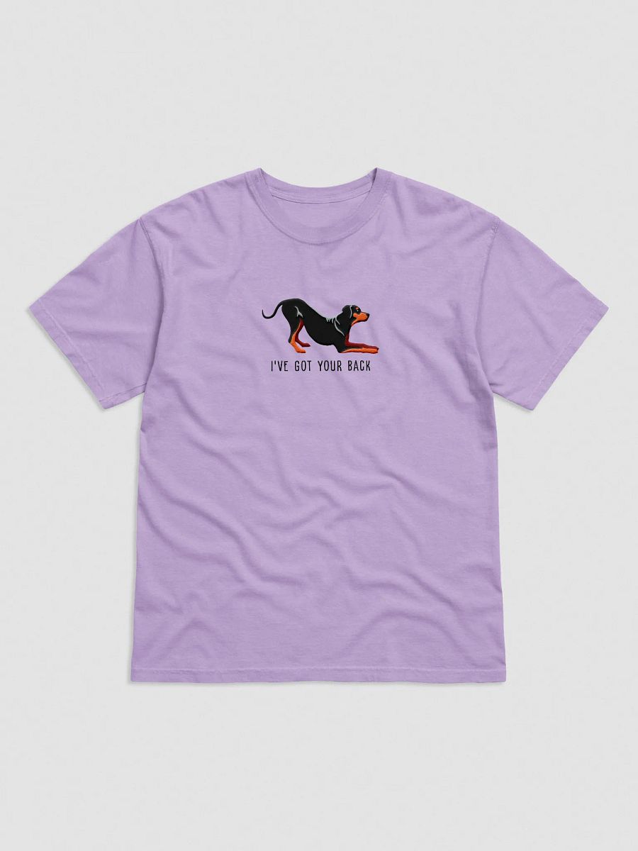 I've Got Your Back T-Shirt(Embroidered) of a Rhodesian Ridgeback(Black & Tan) product image (33)