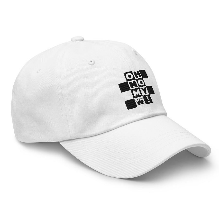 Oh No! My Queen! Chessboard Dad White Hat product image (3)