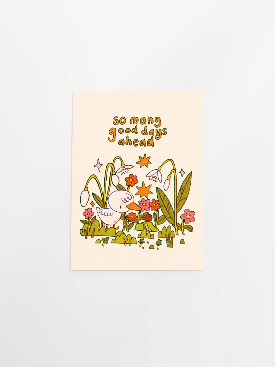 So Many Good Days Ahead Print product image (5)