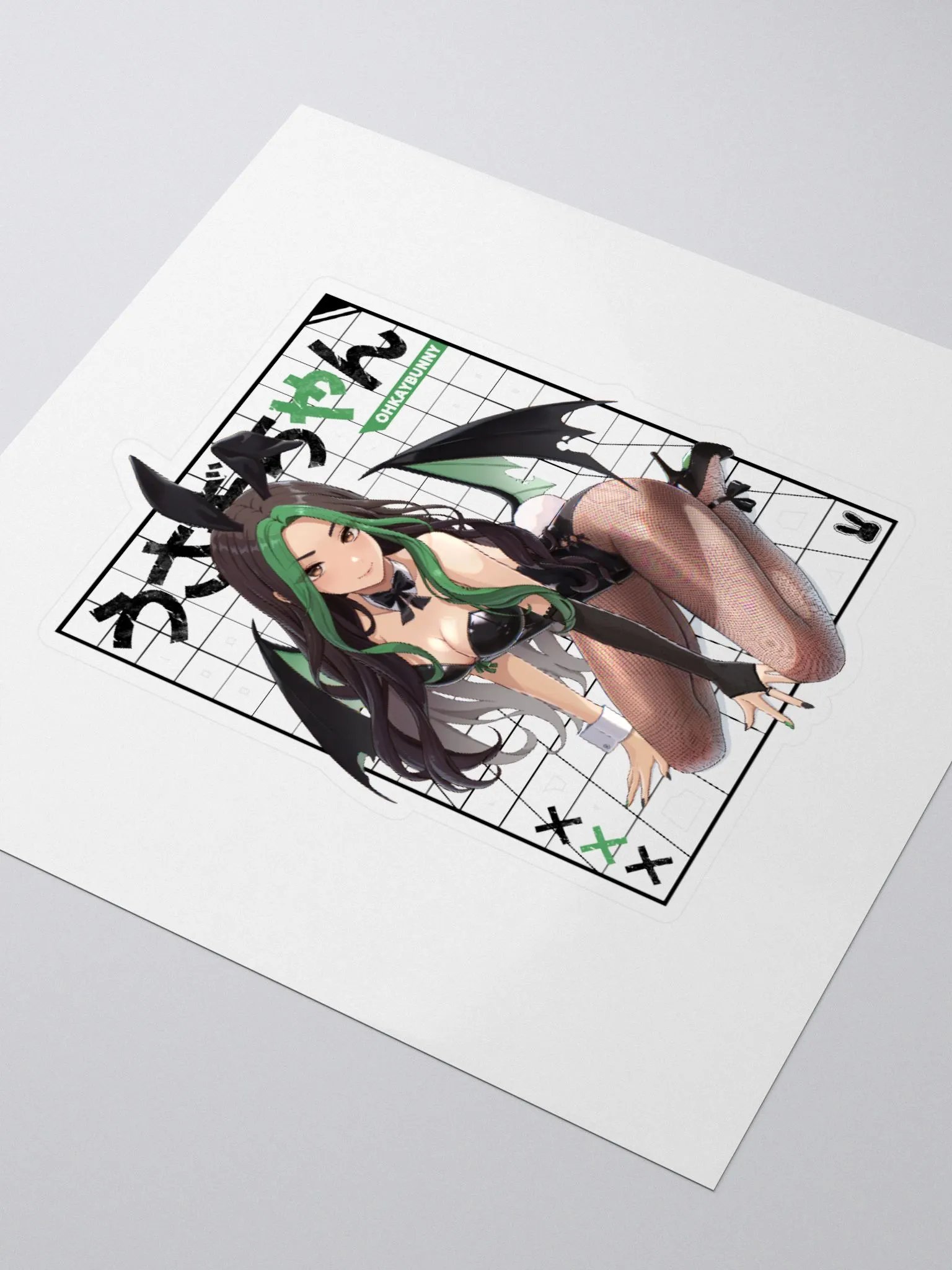 Bunny Demon Girl Sticker product image (3)