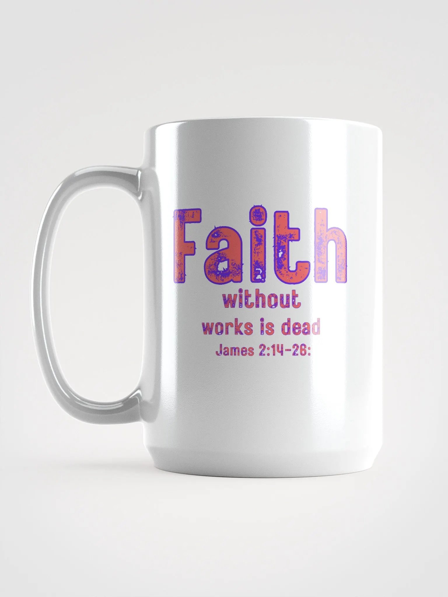 Faithful Works Mug product image (6)