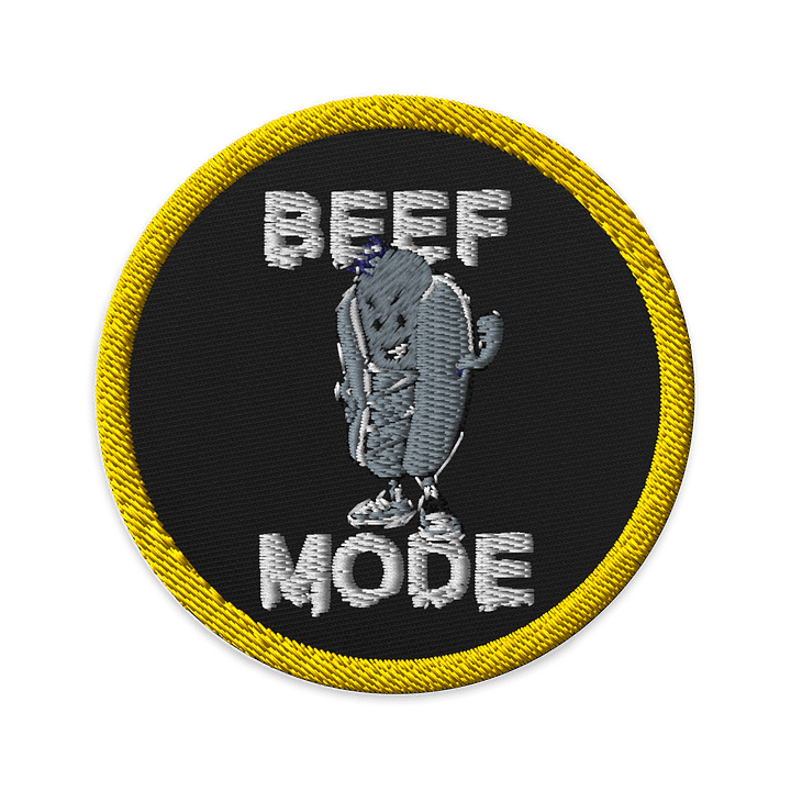 Beef Mode Embroidered Patch product image (1)