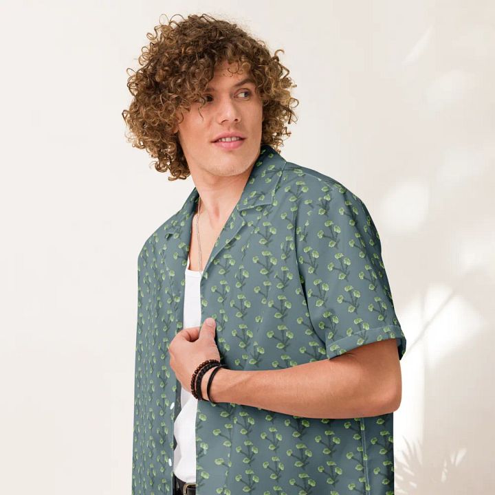 Green Carnation print button down shirt product image (1)