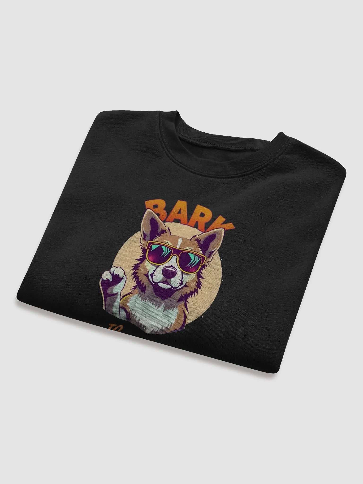 Retro Dog Sunglasses Crop Sweatshirt Bella+Canvas (Women's) product image (24)