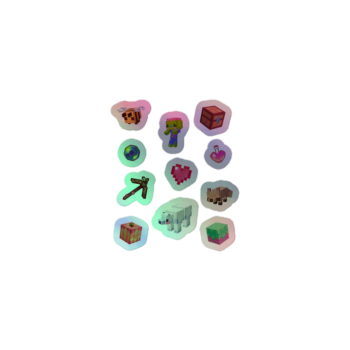 Holo Game On Pixel Sticker Pack product image (1)