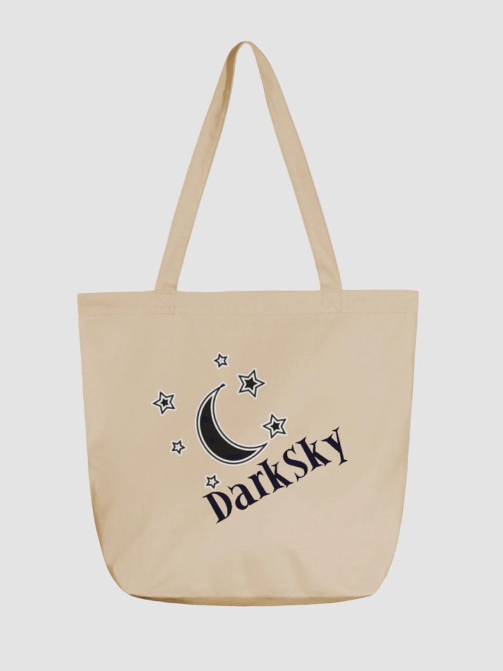 DarkSky Logo Eco Tote Bag (Black) product image (1)