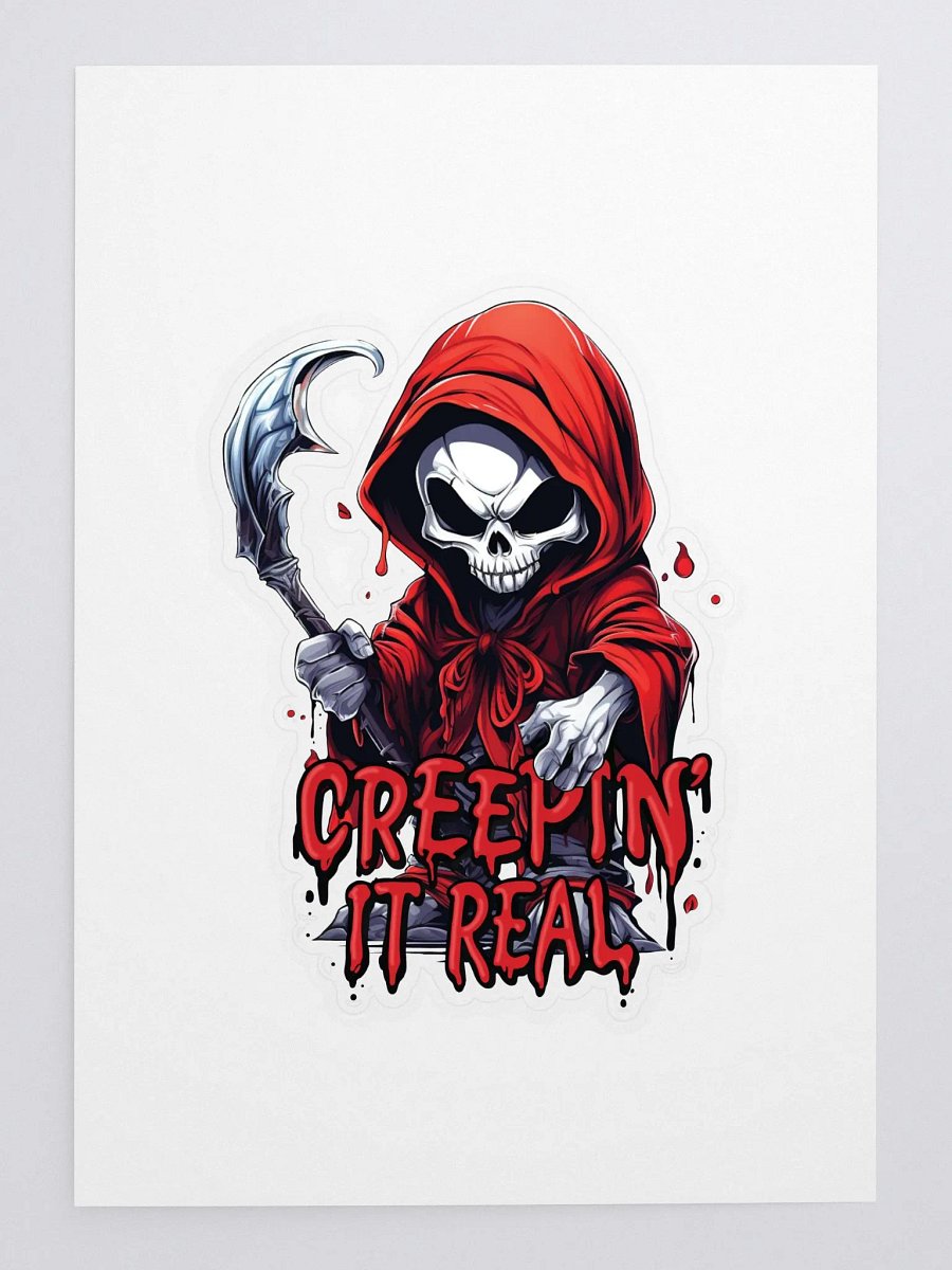 Creepin It Real Sticker product image (3)