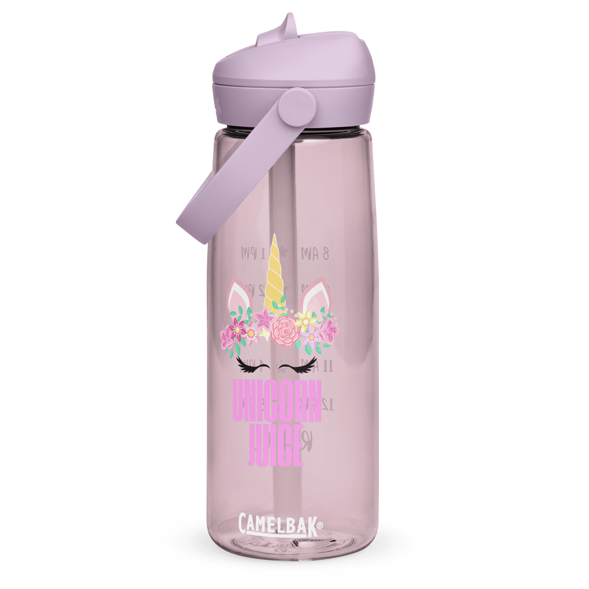 Magical Unicorn Juice Flip Straw Water Bottle product image (1)