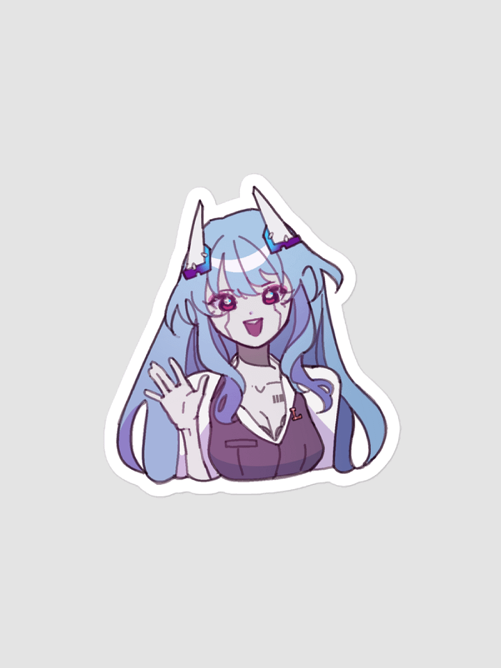 kuwu_miki Wave Sticker product image (1)