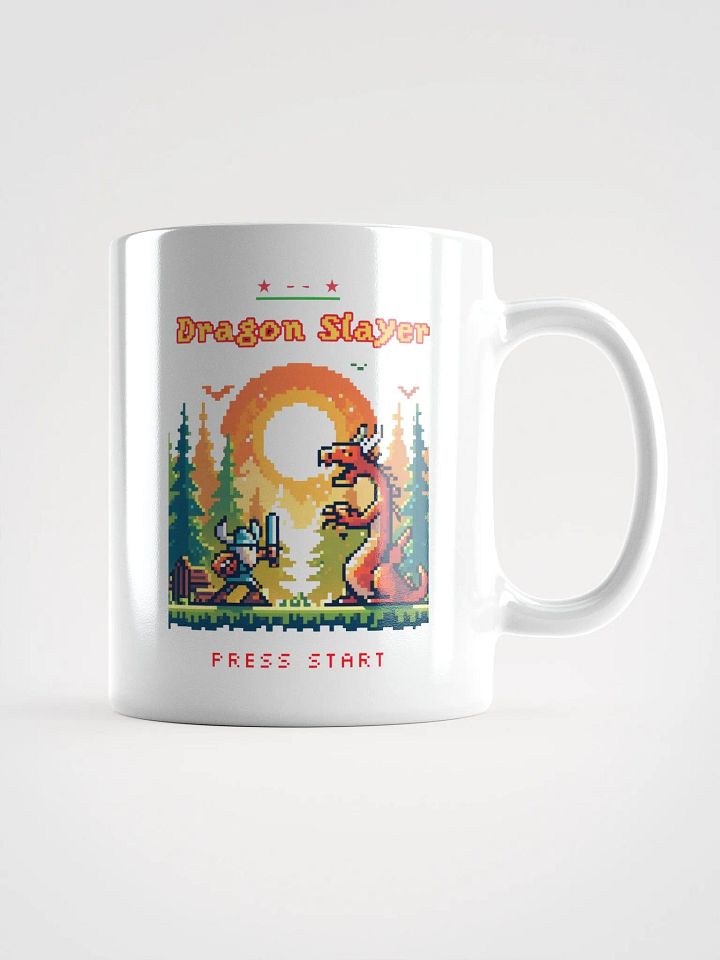 Dragon Slayer Pixel Mug product image (1)
