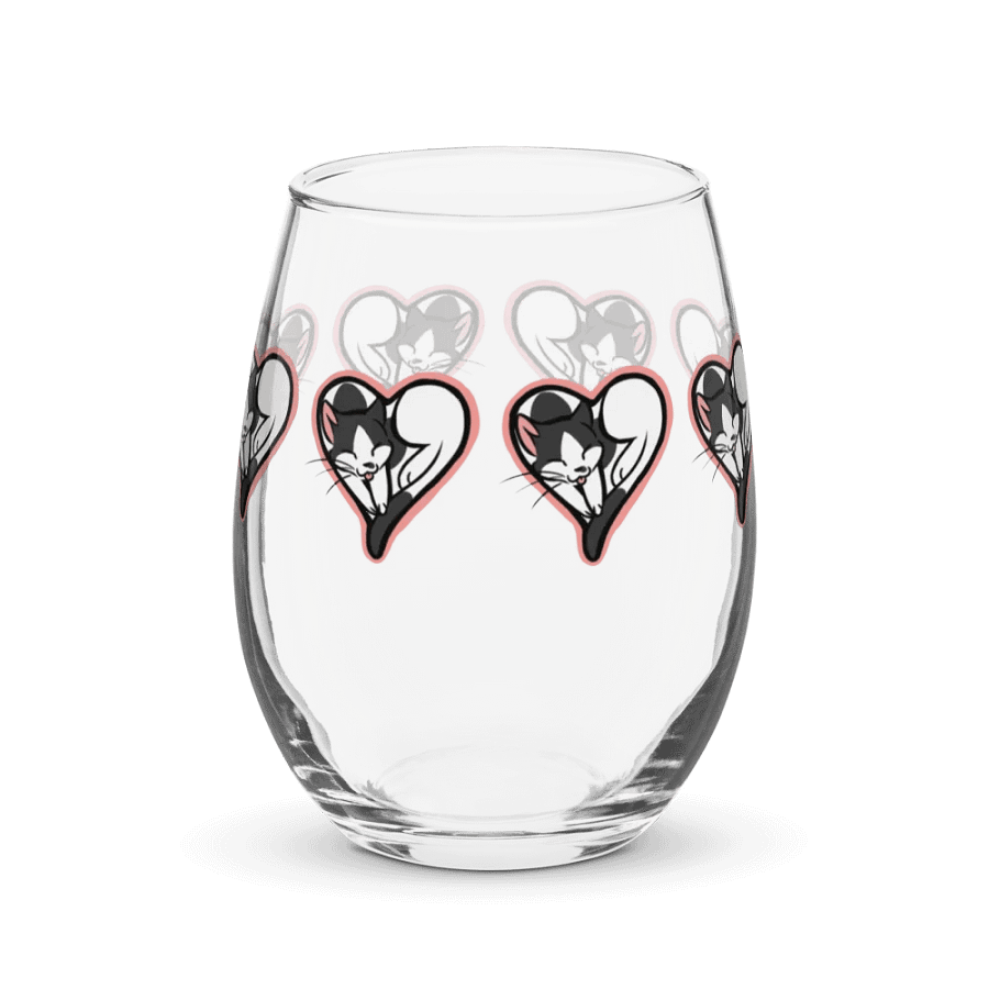 gupasmHeart Stemless Wine Glass product image (4)