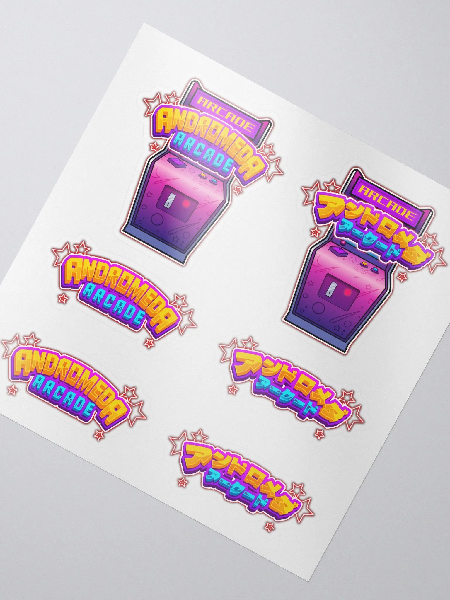 Andromeda Arcade Stickers product image (2)