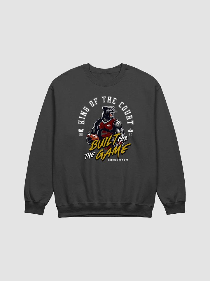 King of the Court Panther Crewneck Blk product image (1)