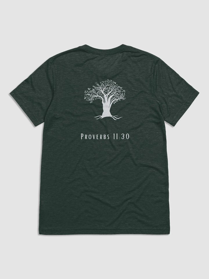 Tree of Life Christian Triblend T-Shirt | Proverbs 11:30 product image (2)