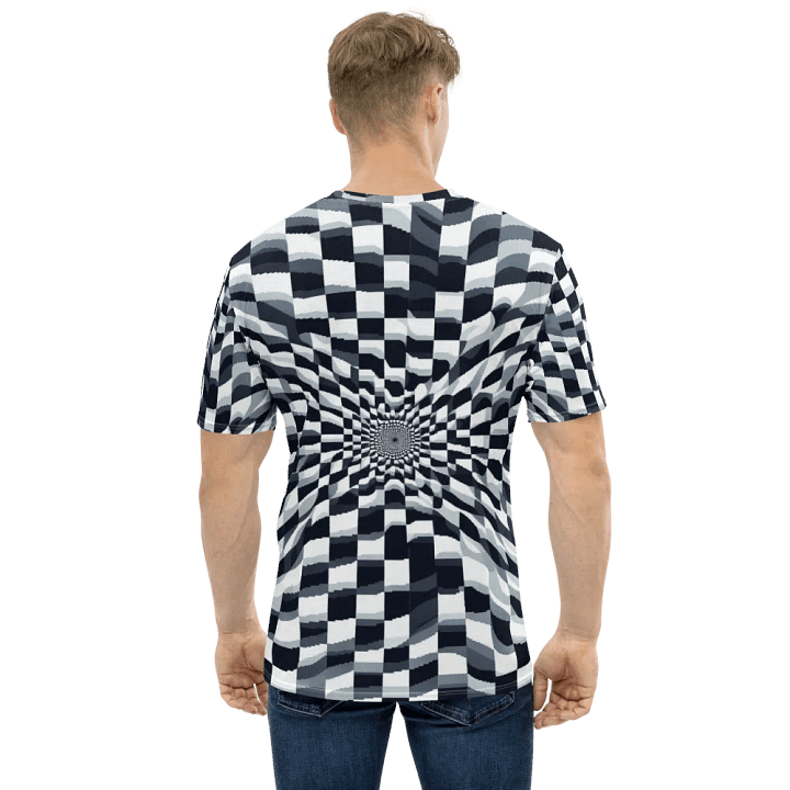 Twisted Monochrome Swirl All-Over T-Shirt product image (2)