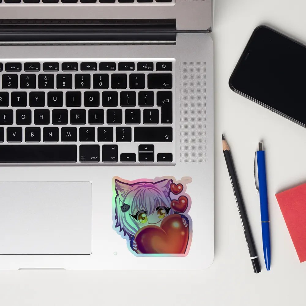 Koneko Heart Emote sticker product image (12)