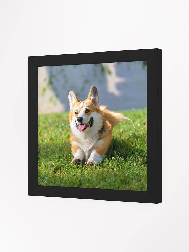 Bring Joy to Your Walls with a Framed Poster of an Adorable Dog product image (8)