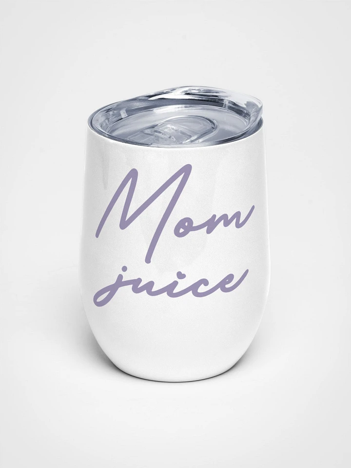 Mom Juice Wine Tumbler - White product image (1)