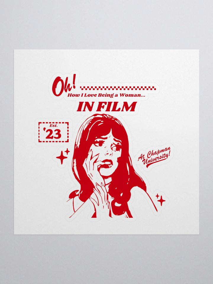 OH HOW I LOVE BEING A WIF... Sticker product image (2)