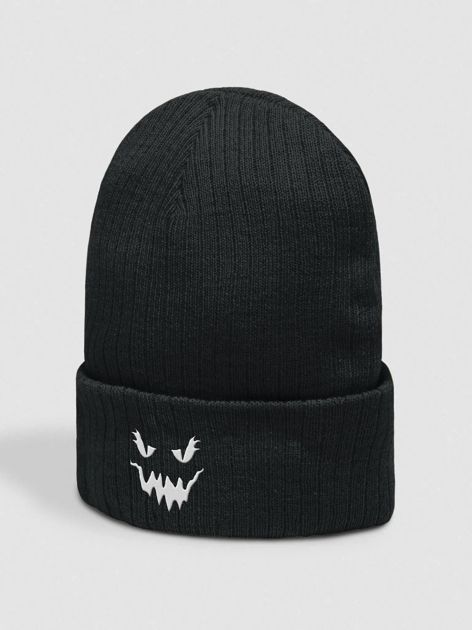 ChainingGhost White Logo Beanie product image (7)