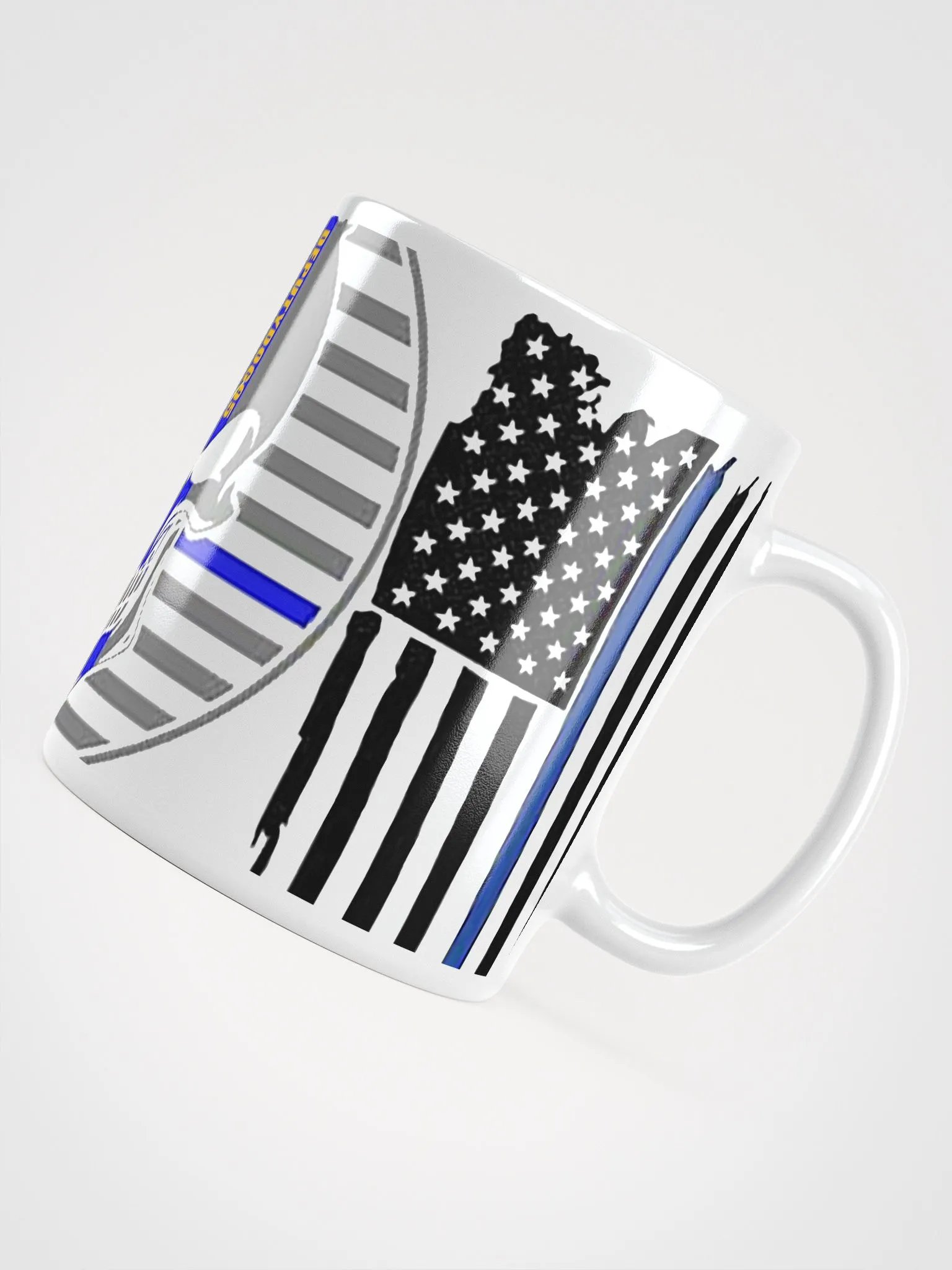 DeputyDog95 BlueLine Supporter Mug product image (10)