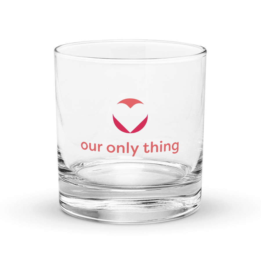 Our Only Thing Rocks Glass product image (1)