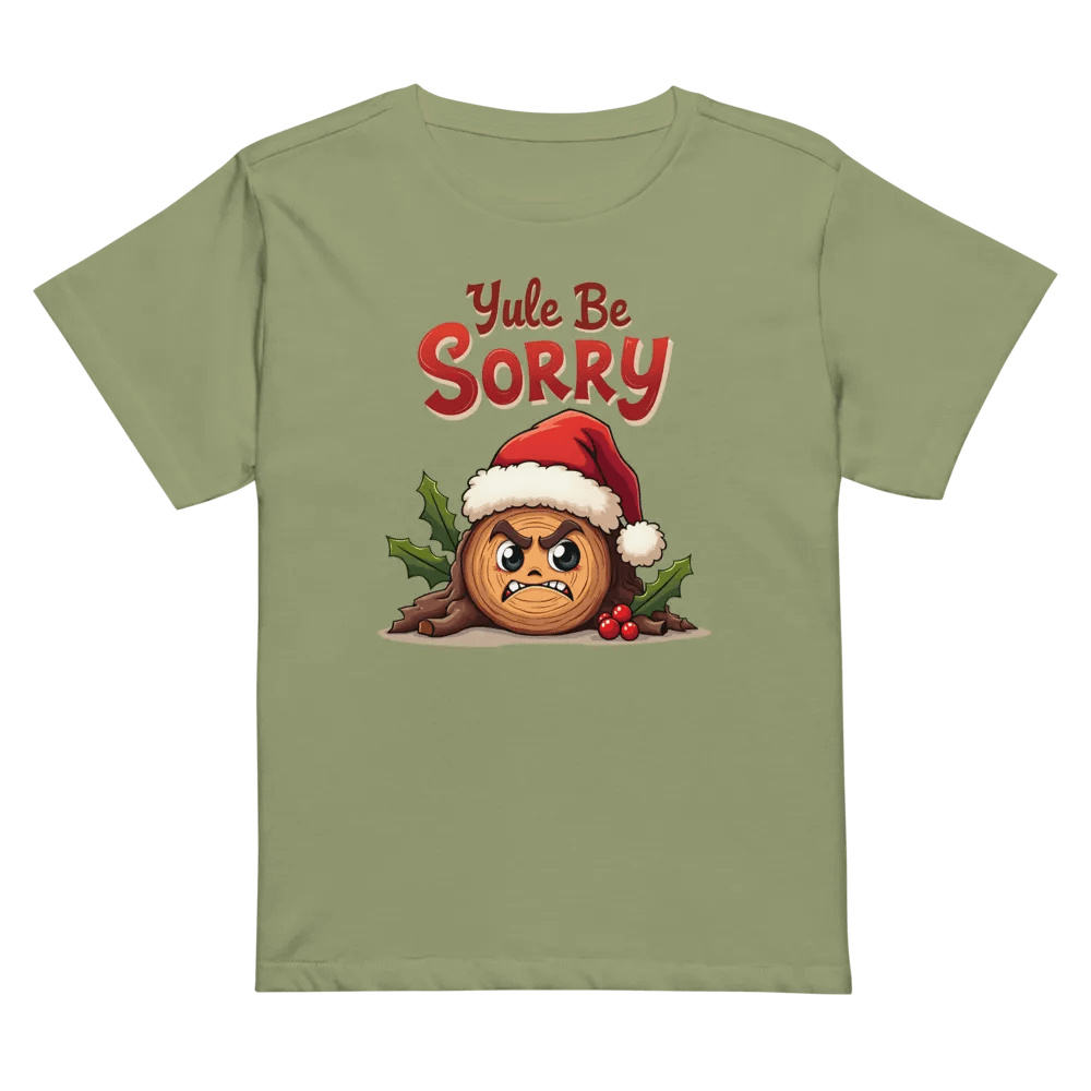 Yule Be Sorry Women's High-Waisted Tee product image (32)