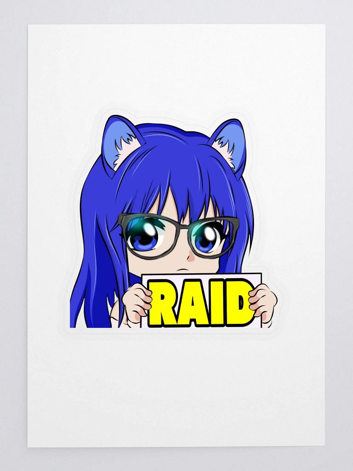 Panda raid sticker product image (1)