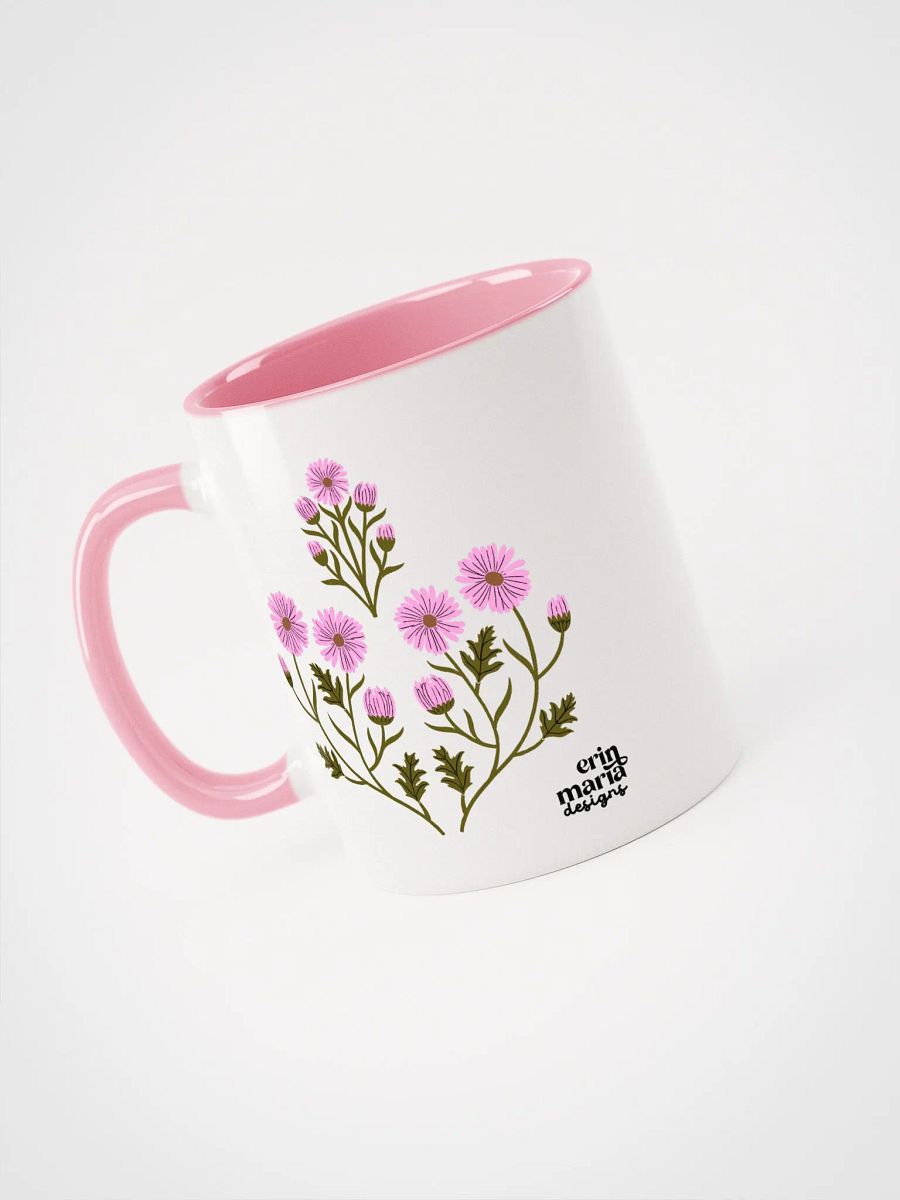 Harmony of Mums - Mug with Color Inside product image (3)