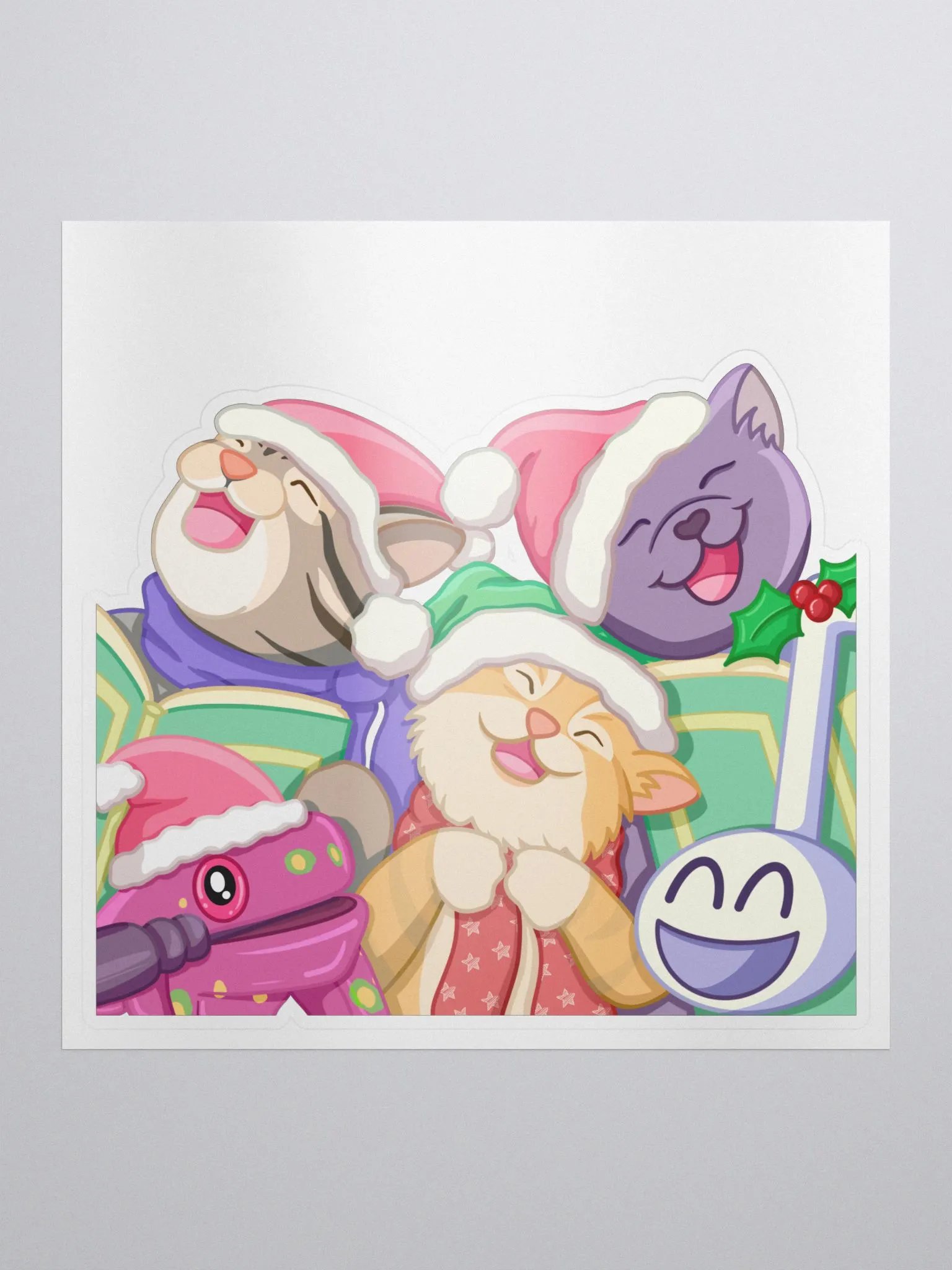 Caroling Along Sticker product image (1)