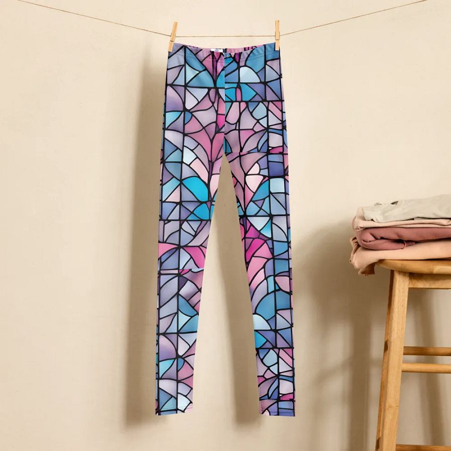Mosaic Dreams Youth Leggings product image (7)